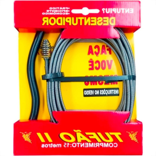 Desentupidor Para Esgoto Tufao Iii - 15M Desentupidor Para Esgoto Tufao Iii - 15M