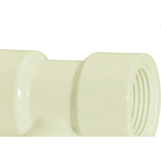 Te Branco Amanco Rosca 1'' Te Branco Amanco Rosca 1''