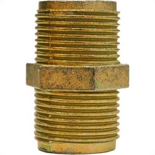 Nipel Metal Amarelo Garden 1/2''X1/2'' Nipel Metal Amarelo Garden 1/2''X1/2''