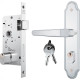 Fechadura Stam Externa Inox Alavanca - 803/03 Fechadura Stam Externa Inox Alavanca - 803/03