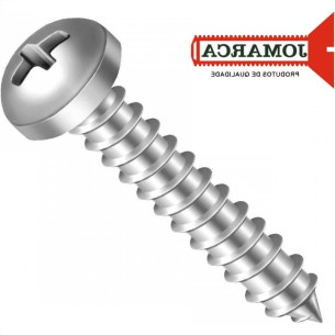Parafuso Auto Atarraxante Panela Philips Jomarca 3,9 X16Mm - Kit C/5 Cartelas