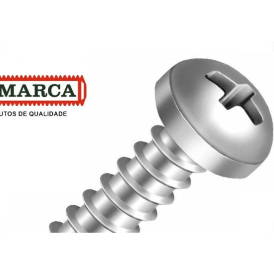 Parafuso Auto Atarraxante Panela Philips Jomarca 4,8 X32Mm - Kit C/5 Cartelas Parafuso Auto Atarraxante Panela Philips Jomarca 4,8 X32Mm - Kit C/5 Cartelas