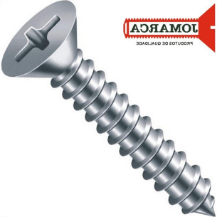 Parafuso Auto Atarraxante Chata Philips Jomarca 4,8 X 32Mm - Kit C/5 Cartelas