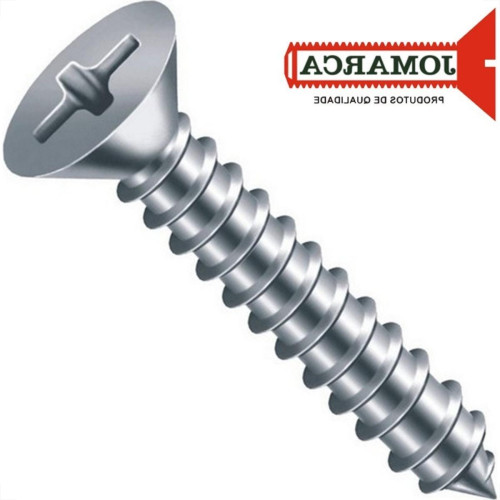 Parafuso Auto Atarraxante Chata Philips Jomarca 5,5 X 38Mm - Kit C/2 Cartelas Parafuso Auto Atarraxante Chata Philips Jomarca 5,5 X 38Mm - Kit C/2 Cartelas