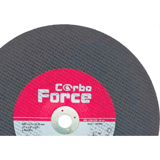 Disco Corte Ferro Carborundum 12''X1/8''X3/4''- 2 Telas Disco Corte Ferro Carborundum 12''X1/8''X3/4''- 2 Telas