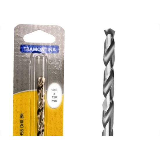 Broca Aco Rapido Tramontina Basic 10,0Mm - 43124/159