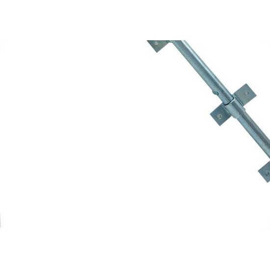 Ferrolho Redondo Para Portao Com Porta Cadeado Zincado Loth 40Cm - Kit C/6 Pecas Ferrolho Redondo Para Portao Com Porta Cadeado Zincado Loth 40Cm - Kit C/6 Pecas