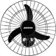 Ventilador Parede Ventisol 50Cm. 200W. Preto Bivolt Ventilador Parede Ventisol 50Cm. 200W. Preto Bivolt