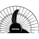 Ventilador Parede Ventisol 50Cm. 200W. Preto Bivolt Ventilador Parede Ventisol 50Cm. 200W. Preto Bivolt