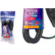Extensao Naticon Pp 2 Polos + Terra 0,75Mm Preta - 3M Extensao Naticon Pp 2 Polos + Terra 0,75Mm Preta - 3M