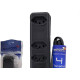 Filtro Linha Naticon 4 Tomadas 2P+T Preto Filtro Linha Naticon 4 Tomadas 2P+T Preto