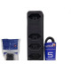 Filtro Linha Naticon 5 Tomadas 2P+T Preto Filtro Linha Naticon 5 Tomadas 2P+T Preto
