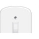 Conjunto Fame Blanc Com Placa 1 Simples 560