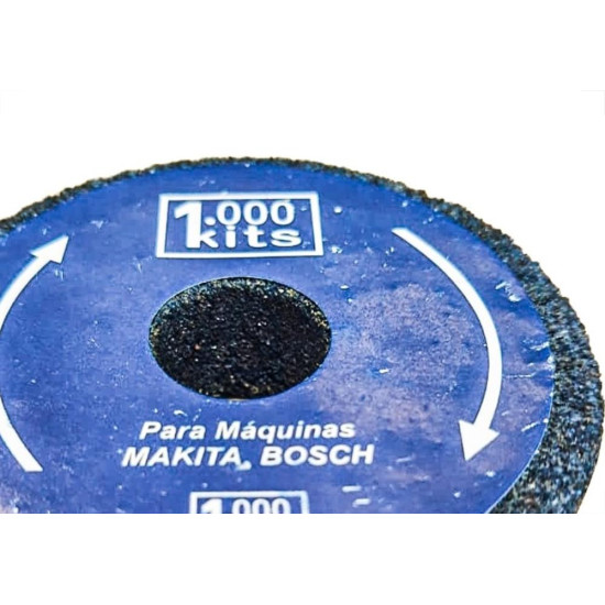 Rebolo Para Furadeira 2''X1/2''X1/2'' Mil Kits - M15 Rebolo Para Furadeira 2''X1/2''X1/2'' Mil Kits - M15