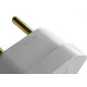 Pino Triangulo Ilumi 2 Polos 10A. Cinza - 1427Pct - Kit C/10 Pecas Pino Triangulo Ilumi 2 Polos 10A. Cinza - 1427Pct - Kit C/10 Pecas