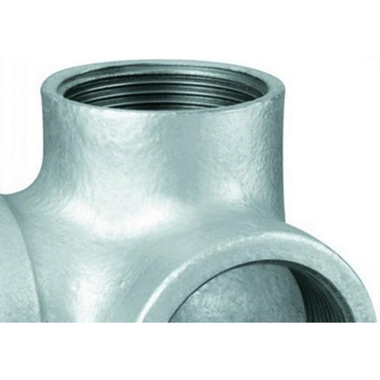 Conexao Galvanizada Tupy Joelho Saida Lateral 3/4'' Conexao Galvanizada Tupy Joelho Saida Lateral 3/4''