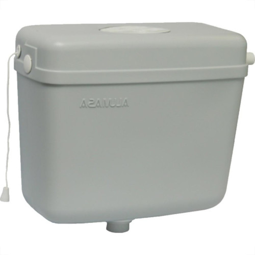 Caixa De Descarga Alumasa Sem Engate Cinza Claro