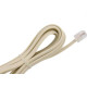 Extensao Fone-Fax Santa Marta Plug Plug 3M Bege - Kit C/10 Pecas Extensao Fone-Fax Santa Marta Plug Plug 3M Bege - Kit C/10 Pecas