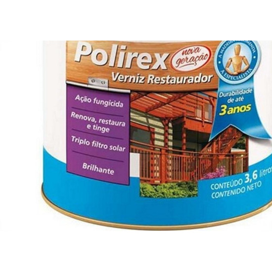 Verniz Sayerlack Polirex Imbuia Galao 3,6 Litros Verniz Sayerlack Polirex Imbuia Galao 3,6 Litros
