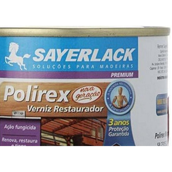 Verniz Sayerlack Polirex Mogno 225Ml Verniz Sayerlack Polirex Mogno 225Ml