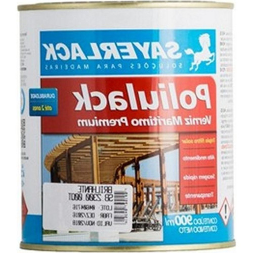 Verniz Sayerlack Poliulack Maritimo Brilhante 900Ml Verniz Sayerlack Poliulack Maritimo Brilhante 900Ml