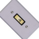 Conjunto Ilumi Cinza Com Placa 1 Tecla Campainha - 1313 Conjunto Ilumi Cinza Com Placa 1 Tecla Campainha - 1313
