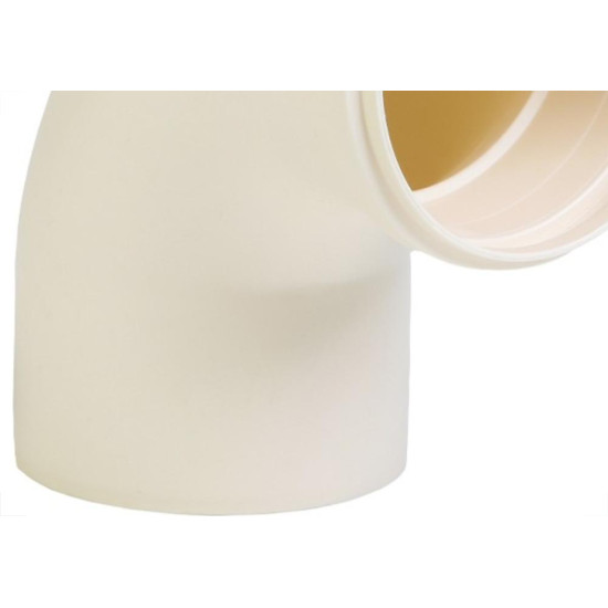 Curva Esgoto Krona 75Mm X 90º Curta - Kit C/10 Pecas