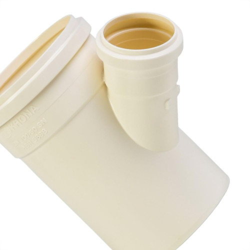 Juncao Esgoto Krona Reducao 100X75Mm - Kit C/10 Pecas