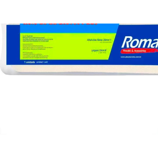 Rolo La Roma 23Cm 280/0 (Acrilico) Rolo La Roma 23Cm 280/0 (Acrilico)