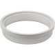 Porta Grelha Pvc Dacunha Redonda 10Cm Branca Porta Grelha Pvc Dacunha Redonda 10Cm Branca