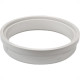 Porta Grelha Pvc Dacunha Redonda 15Cm Branca Porta Grelha Pvc Dacunha Redonda 15Cm Branca