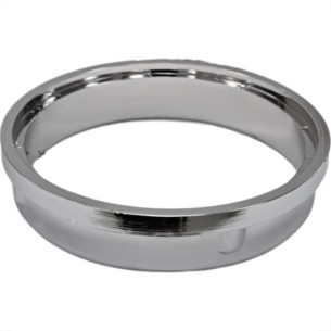 Porta Grelha Pvc Dacunha Redonda 15Cm Cromada