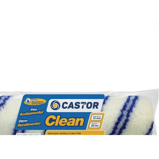 Rolo La Castor Clean 23Cm Nao Respinga - 531