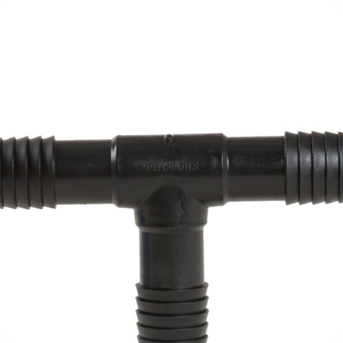 Conexao Preta Plasbohn Te Interno Triplo 1/2'' - Kit C/25 Pecas