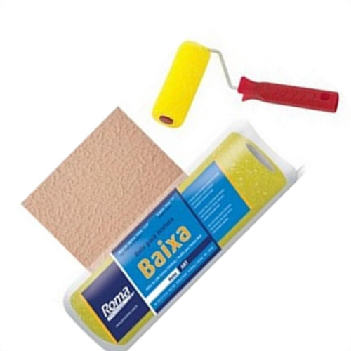 Rolo De Espuma Roma Textura 9Cm Com Cabo - 431-9 Rolo De Espuma Roma Textura 9Cm Com Cabo - 431-9