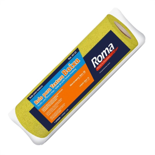 Rolo De Espuma Roma Textura Baixa 23Cm Sem Cabo - 431-23 Rolo De Espuma Roma Textura Baixa 23Cm Sem Cabo - 431-23