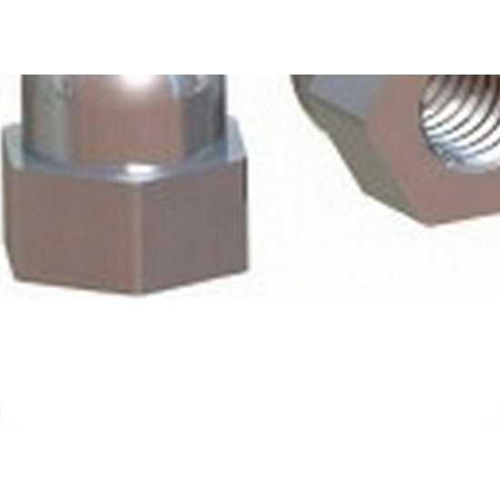 Porca Calota Inox Jomarca (D) 3/8 X 9/16 Com 50 Pecas Porca Calota Inox Jomarca (D) 3/8 X 9/16 Com 50 Pecas