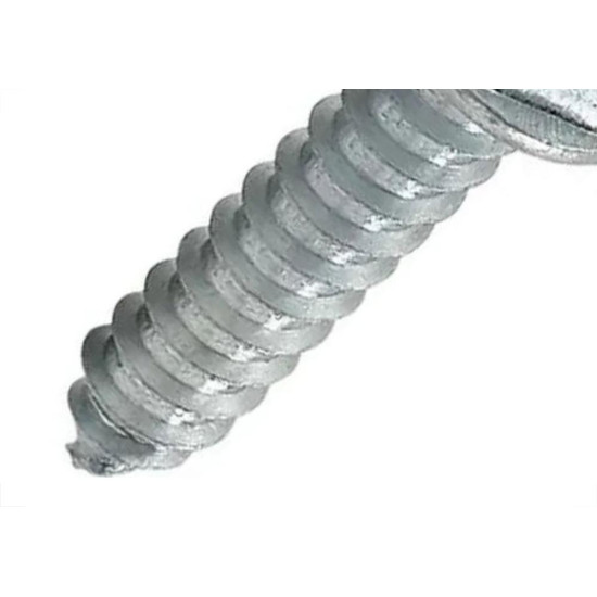 Parafuso Auto Atarraxante Sextavado E Fenda Com Arruela Jomarca 6,3 X 19Mm - Kit C/2 Cartelas