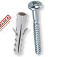 Parafuso Com Bucha 10 Cabeca Panela Auto Atarrachante Reta Pacote Com 100 Pecas Jomarca (5,5 X50Mm) Parafuso Com Bucha 10 Cabeca Panela Auto Atarrachante Reta Pacote Com 100 Pecas Jomarca (5,5 X50Mm)