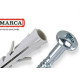 Parafuso Com Bucha 10 Cabeca Panela Auto Atarrachante Reta Pacote Com 100 Pecas Jomarca (5,5 X50Mm) Parafuso Com Bucha 10 Cabeca Panela Auto Atarrachante Reta Pacote Com 100 Pecas Jomarca (5,5 X50Mm)