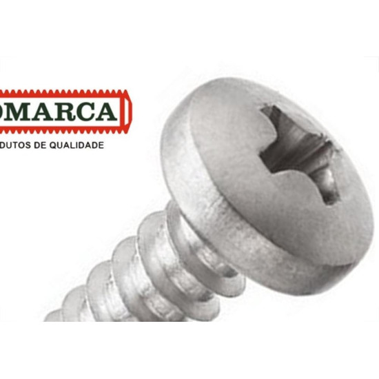 Parafuso Auto Brocante Philips Panela Jomarca 3,5 X 25Mm - Kit C/5 Cartelas Parafuso Auto Brocante Philips Panela Jomarca 3,5 X 25Mm - Kit C/5 Cartelas