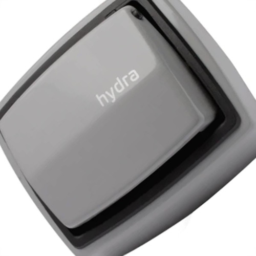 Acabamento Para Valvula Descarga Hydra Max Deca Cinza - 4900.E.Max.Cinza