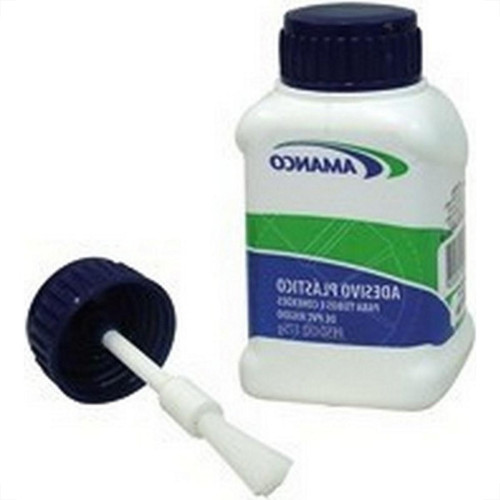 Cola Para Tubos E Conexoes Pvc Amanco 175Gr. Frasco Com Pincel Cola Para Tubos E Conexoes Pvc Amanco 175Gr. Frasco Com Pincel