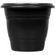 Vaso Pl.Redondo N.13 Preto-9498