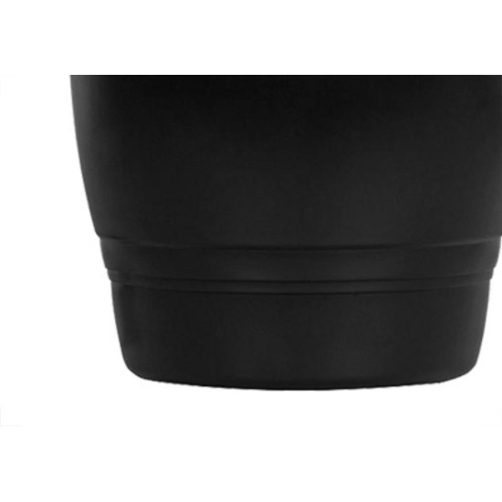 Vaso Pl.Redondo N.13 Preto-9498