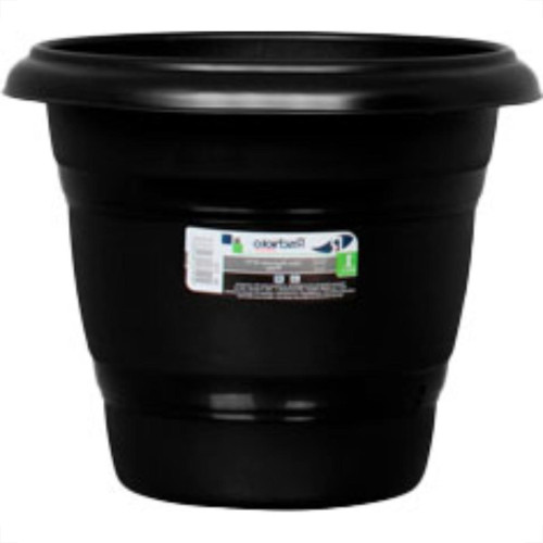 Vaso Pl.Redondo N.17 Preto-9198 Vaso Pl.Redondo N.17 Preto-9198