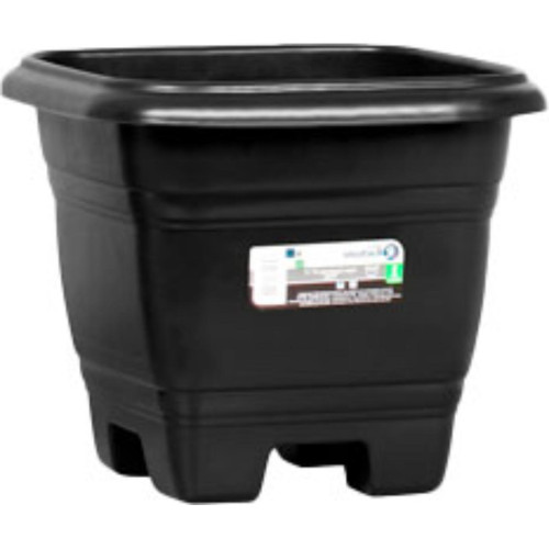 Vaso Pl.Quadrado N.17 Preto-9248 Vaso Pl.Quadrado N.17 Preto-9248