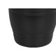 Vaso Pl.Redondo N.28 Preto-9200 Vaso Pl.Redondo N.28 Preto-9200