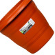 Vaso Pl.Redondo N.35 Marrom-9401 Vaso Pl.Redondo N.35 Marrom-9401