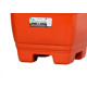 Vaso Pl.Quadrado N.35 Marrom-9451